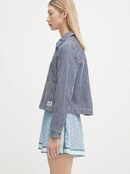 Джинсова куртка A.P.C. Veste Frida перехідна синій