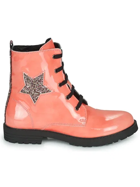 Pantofi copii Citrouille Et Compagnie roz