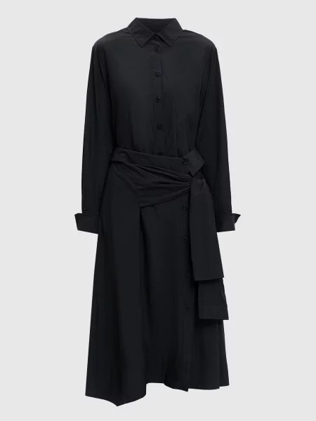 Сукня-сорочка подвійної конструкції Juun.j чорна