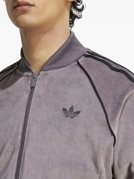 Voskovaný velurové kraťasy Adidas černé