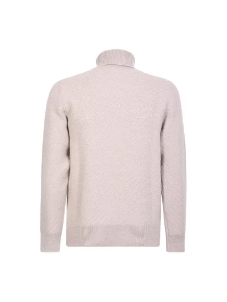 Dzianinowy sweter Lardini biały