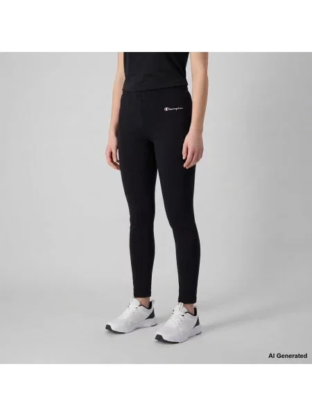 Leggings copii Champion negru