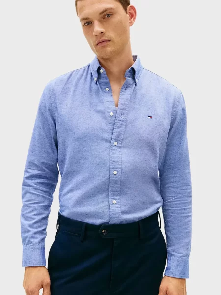 Сорочка Tommy Hilfiger блакитна