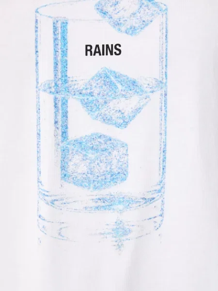 Klasszikus póló Rains fehér