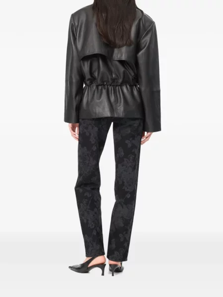 Geanta de piele Rotate Birger Christensen negru