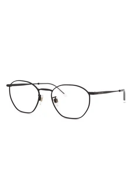 Ochelari de soare Giorgio Armani cu imprimeu geometric negru
