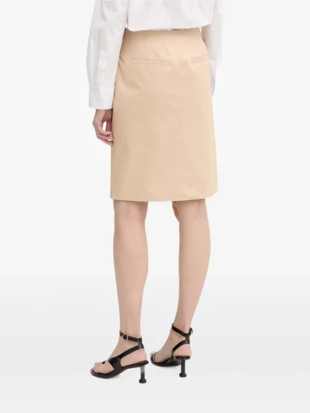 Fusta mini Isabelle Blanche plic