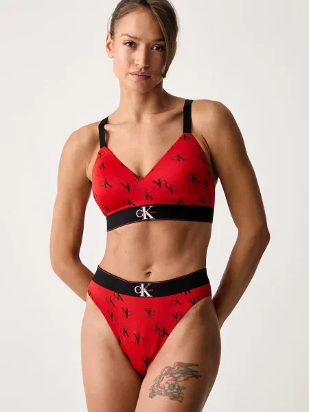 Calvin Klein Underwear nohavičky dámske červená
