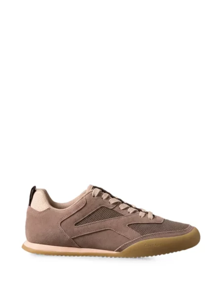 Sneakerși Calvin Klein plasă maro