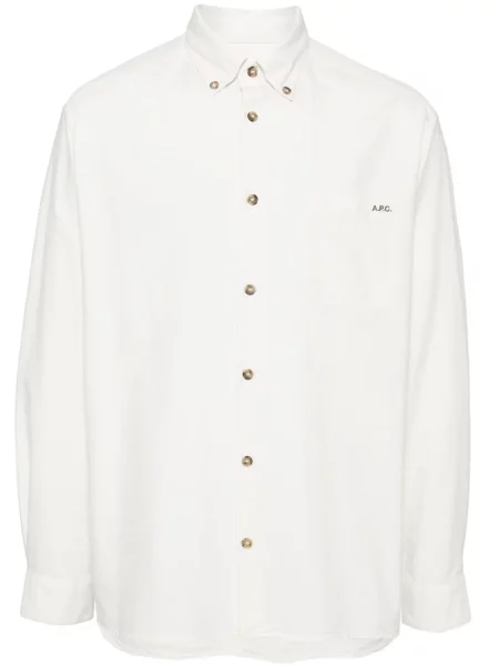 Cămașă A.p.c. cu broderie alb