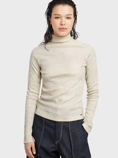 Гольф водолазка G-star Raw бежева