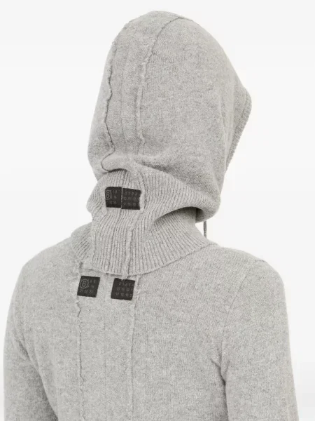 Căciulă Mm6 Maison Margiela tricotate gri