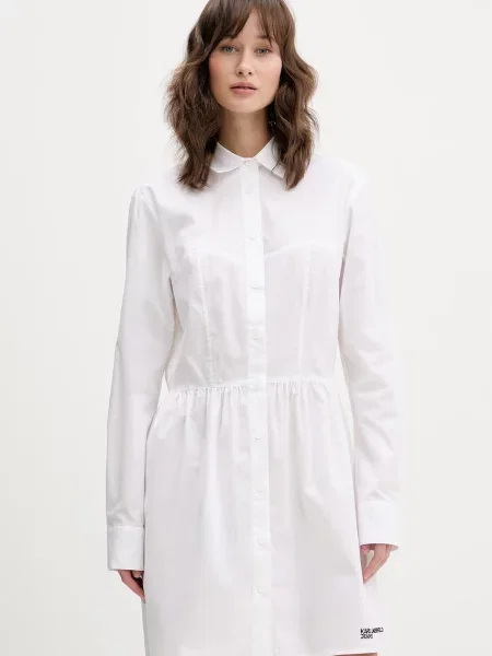 Karl Lagerfeld Jeans rochie bej