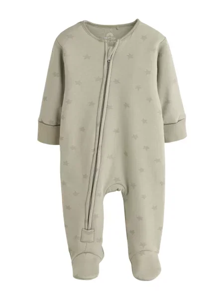 Next Pijamale Tog oliv / deschis verde