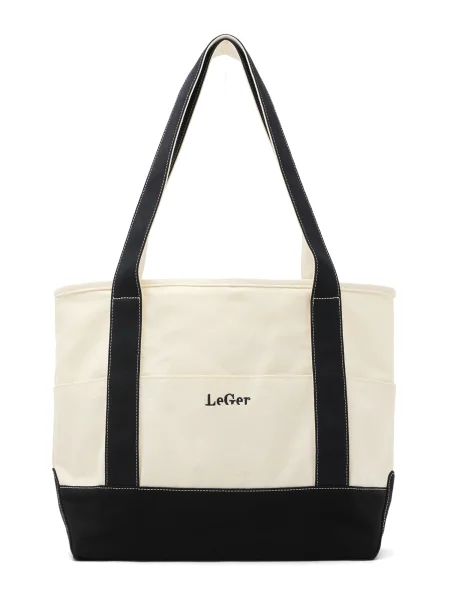 LeGer by Lena Gercke Nakupovalna torba Nia črna bela
