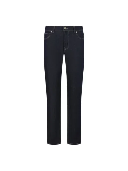 Jeansy straight leg Billionaire niebieskie
