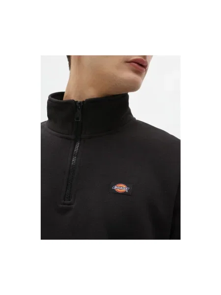 Mikina na zips Dickies čierna