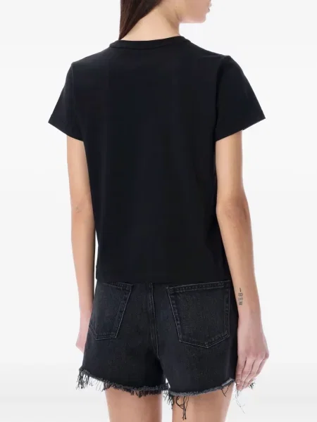 Tricou Alexander Wang cu autograf negru