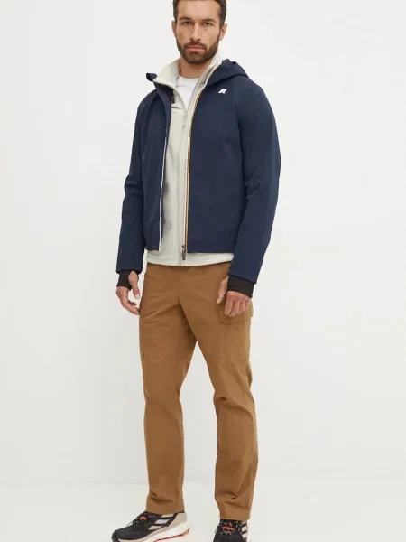 Демисезонная куртка K-way синяя