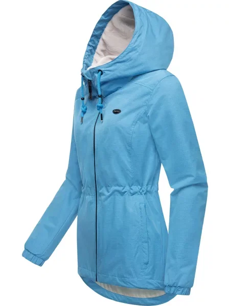 Ragwear Geacă funcțională Dankka azur negru