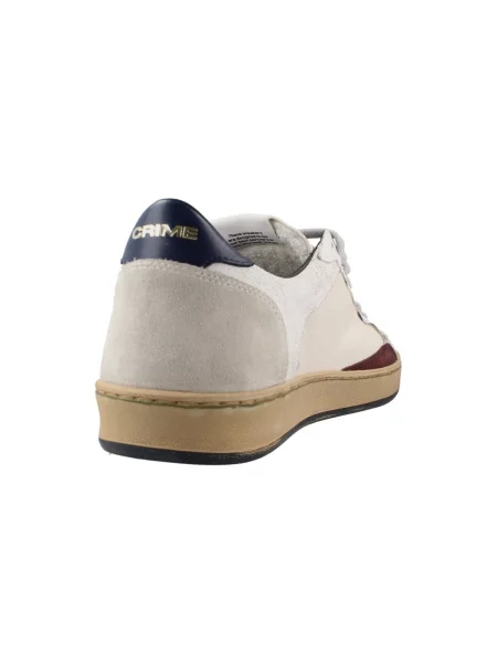 Pantofi Crime London alb