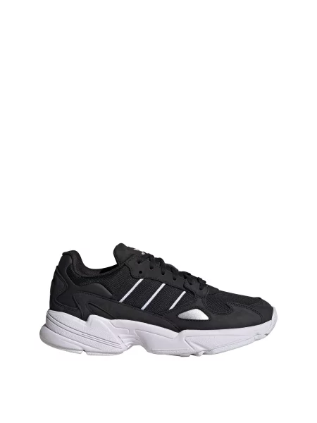 ADIDAS ORIGINALS Sportbačiai be auliuko Falcon šviesiai pilka / juoda balta