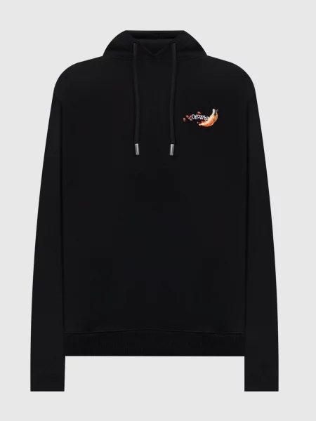 Худі Fruits Arrow з логотипом Off-white чорне