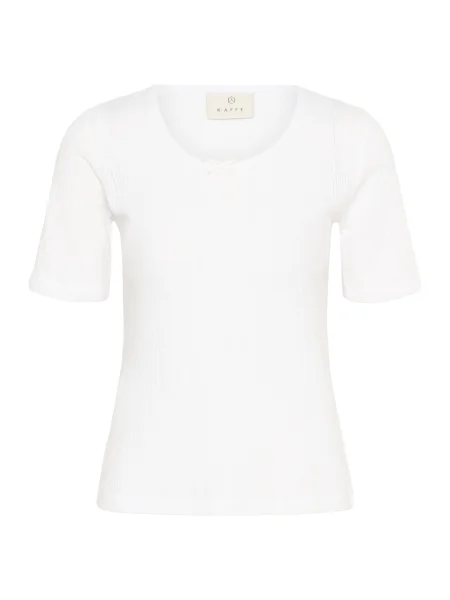 Kaffe Tricou Viba natural alb