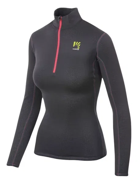 Bluza Karpos z zamkiem błyskawicznym do połowy szara