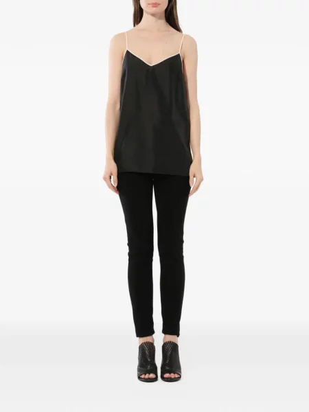 Top Pucci fără mâneci negru