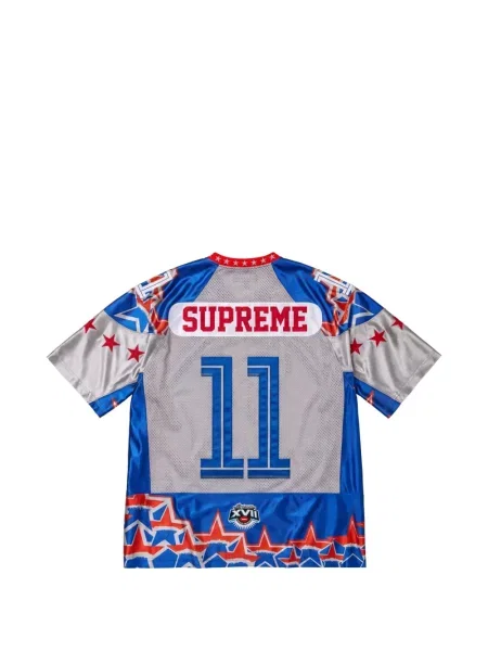 Fotbal tricou Supreme din jerseu albastru