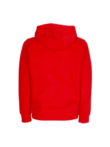 Bluza z kapturem Nike z kapturem czerwona