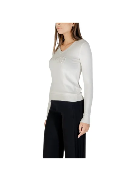 Geacă de blugi Guess Jeans alb