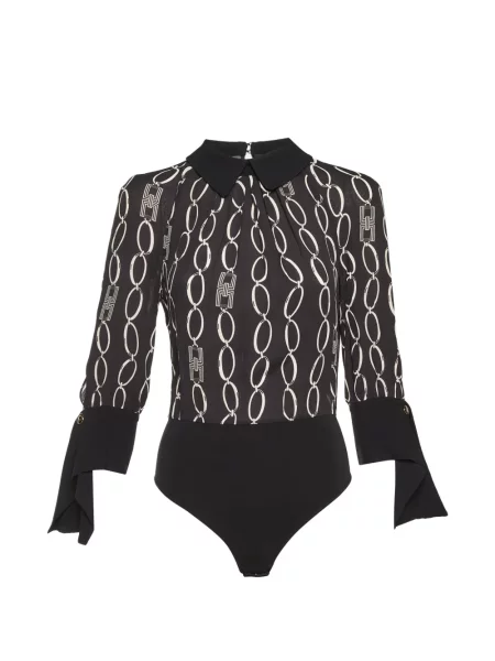 Body Elisabetta Franchi cu imagine negru
