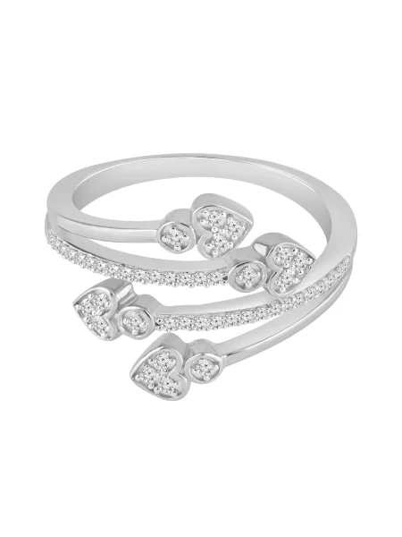 Diamant Exquis Prsteň strieborná
