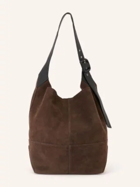 Ami Paris Vaková Kabelka Etienne tmavě hnědá černá