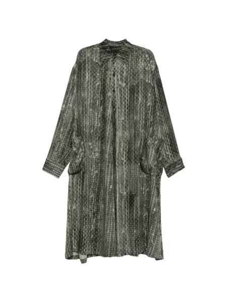 Rochie Ziggy Chen cu imagine cu imprimeu abstract verde