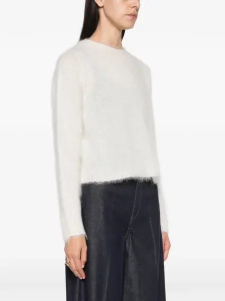 Pulover Max Mara tricotate alb