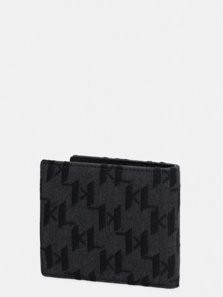 Karl Lagerfeld denarnica K/MONOGRAM črna