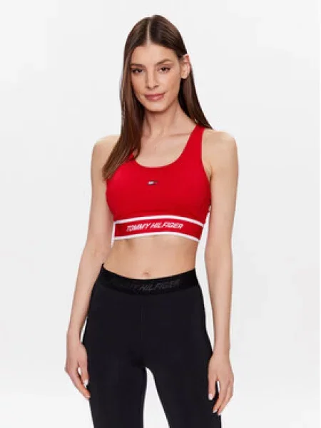 Спортивний топ Tommy Hilfiger червоний