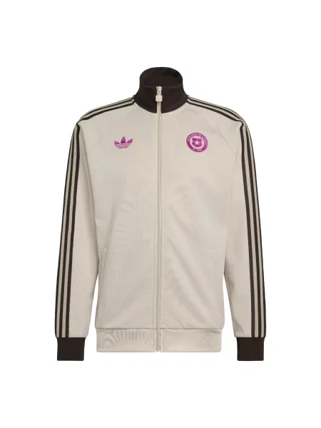 ADIDAS PERFORMANCE Sportovní bunda Chile béžová / fialová černá