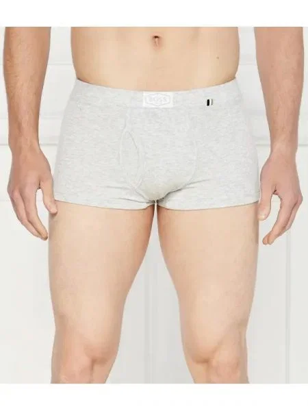 BOSS BLACK Boxeralsó Trunk Rib fekete