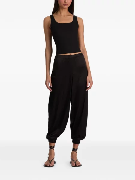 Pantaloni Alice + Olivia negru
