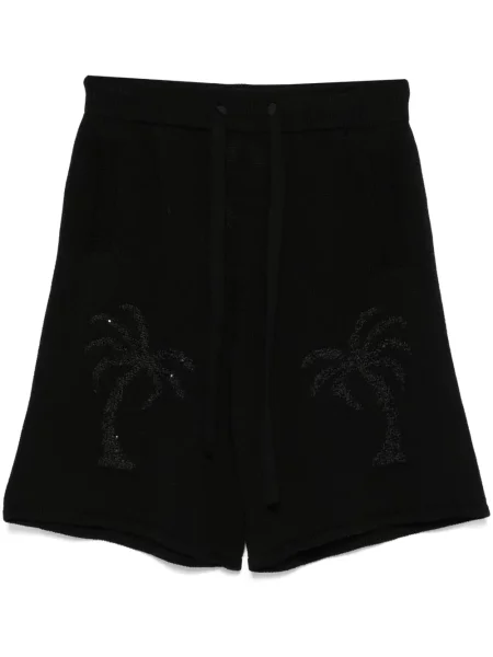 Bermude Laneus tricotate negru