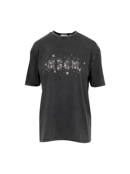 Koszulka polo Msgm czarna