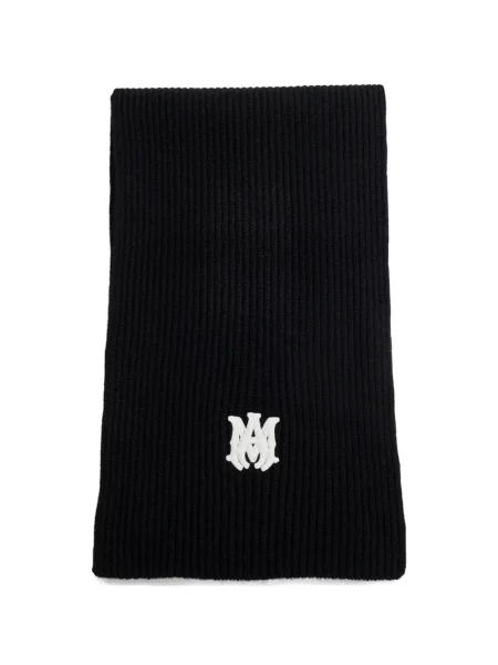 Šál Amiri s výšivkou černý