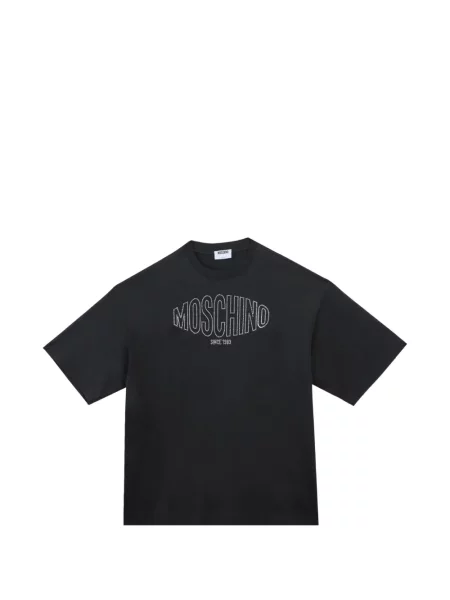 Tricou Moschino cu autograf negru