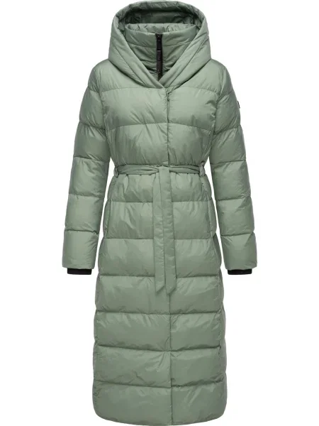 Ragwear Zimní kabát Niara pastelově zelená