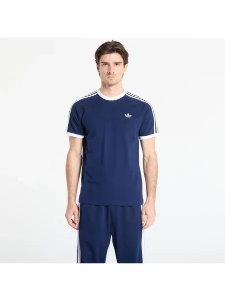 Pruhované tričko Adidas Originals bílé
