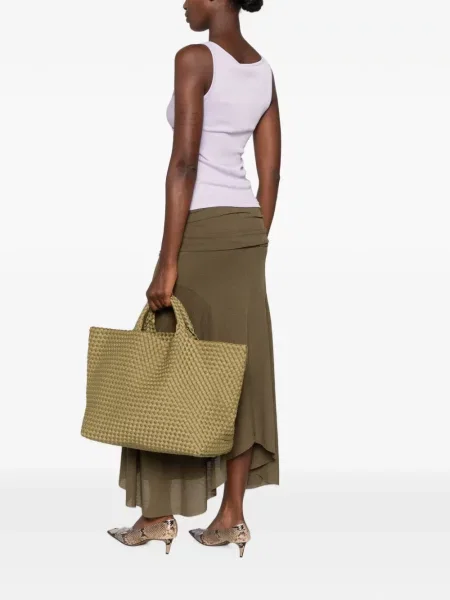 Geantă shopper Naghedi verde
